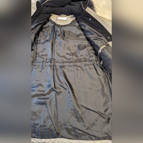 STYLA taupe winter coat XL - Picture 8 of 11